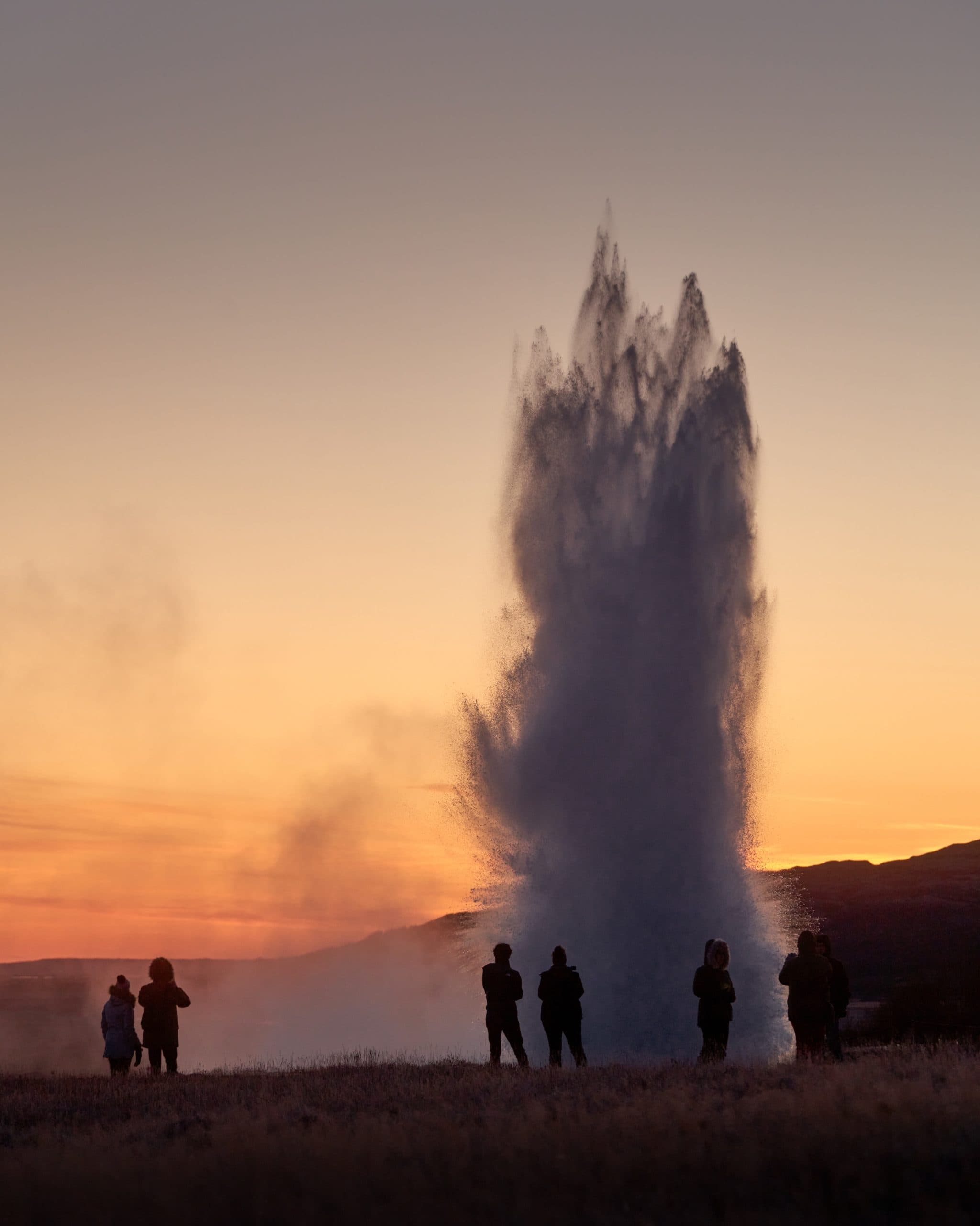 Strokkur hot spring is one of Iceland's biggest attractions.