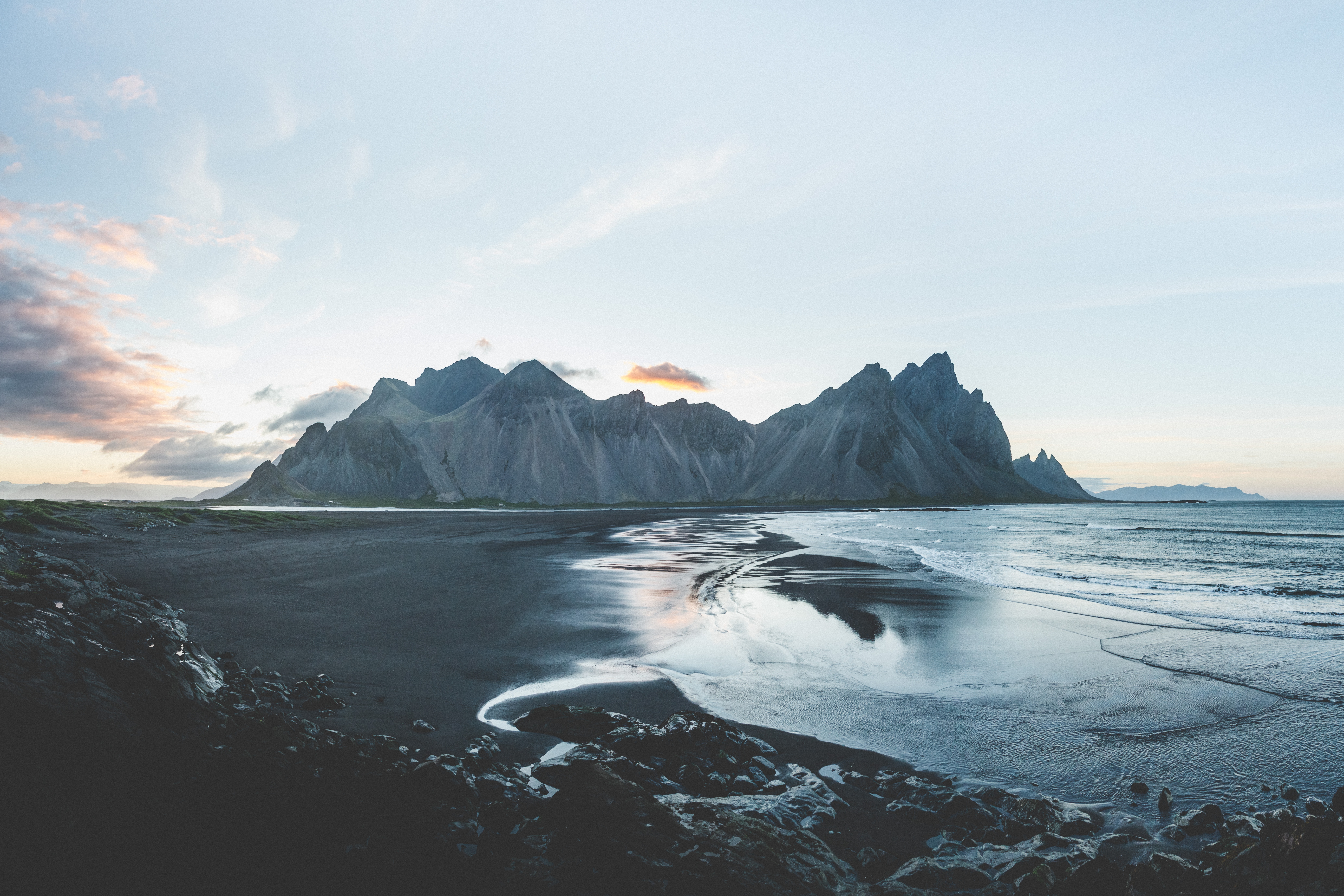 Vestrahorn mountain in East Iceland