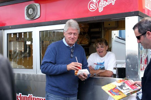 Bill Clinton Hot dog Iceland
