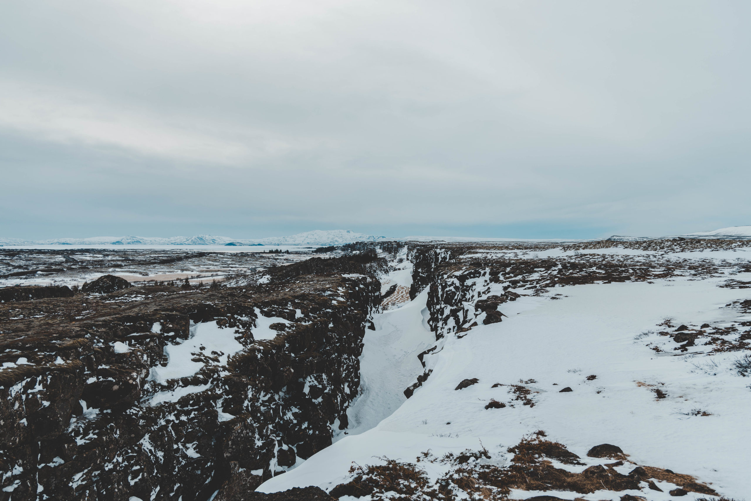 Þingvellir Winter Iceland