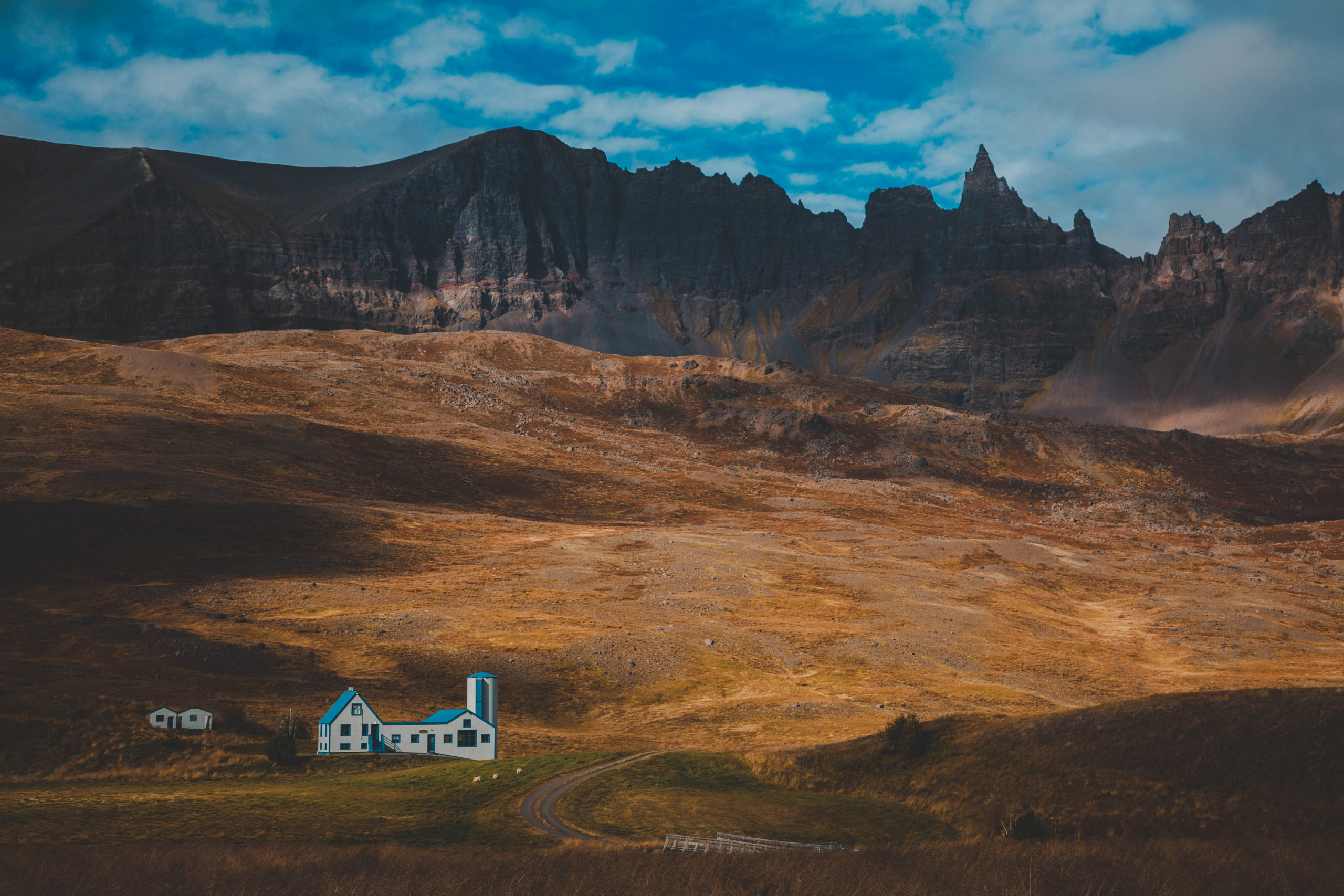 Old Farm in north of Iceland