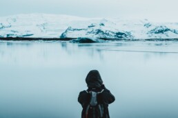 J&ouml;kuls&aacute;rl&oacute;n lagoon in Iceland