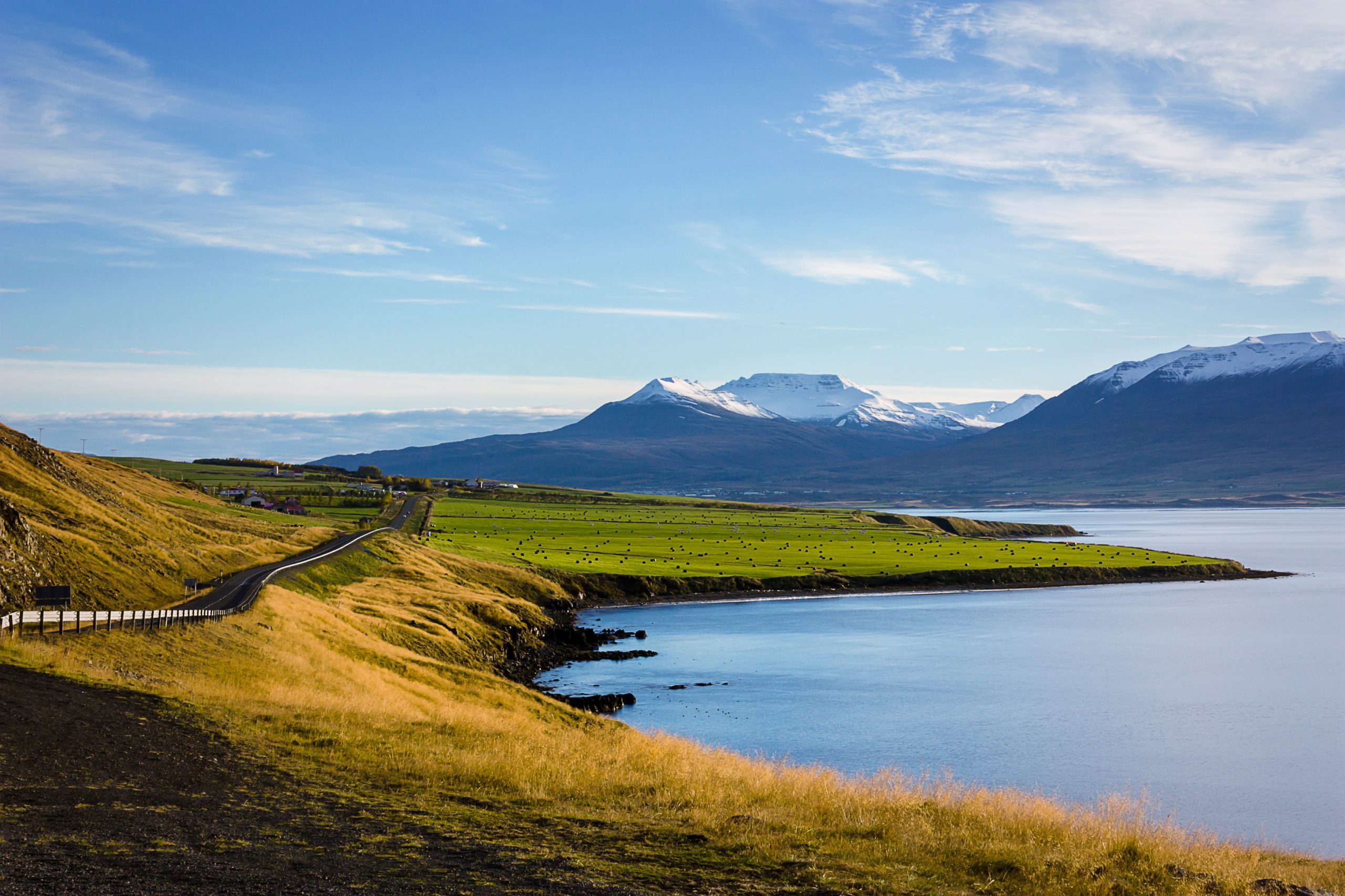 A landscape in Iceland