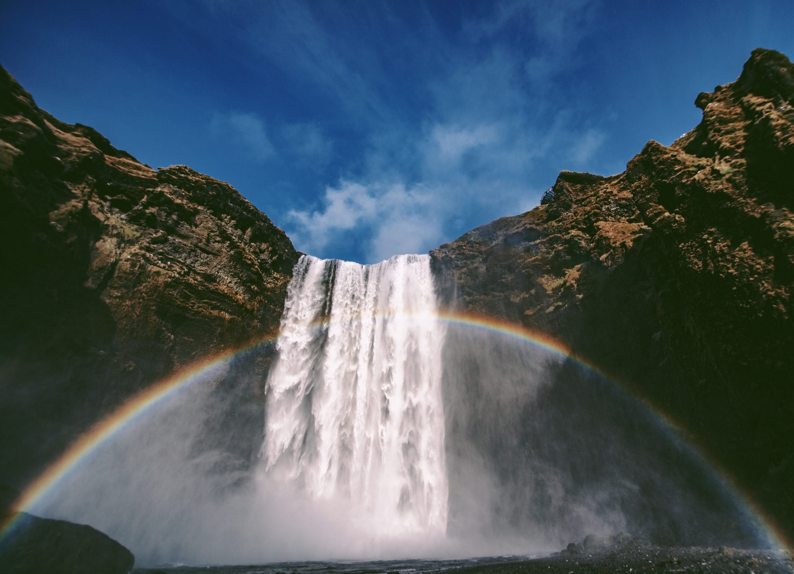 Skógafoss waterfall in Iceland