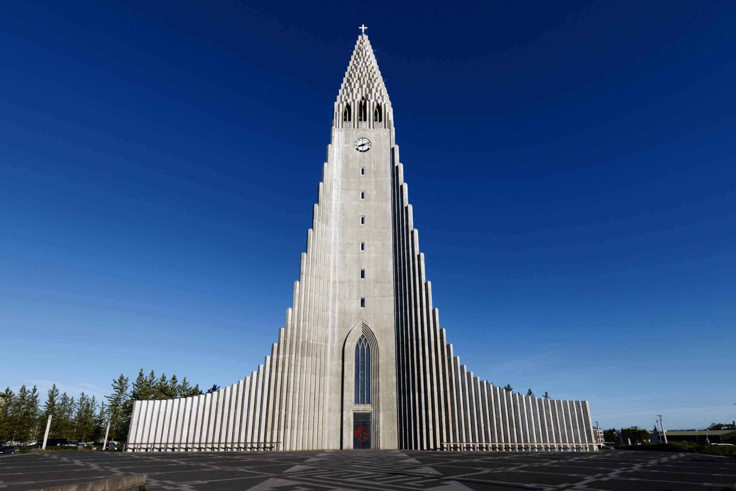 Reykjavík's most famous landmark, Hallgrímskirkja church.