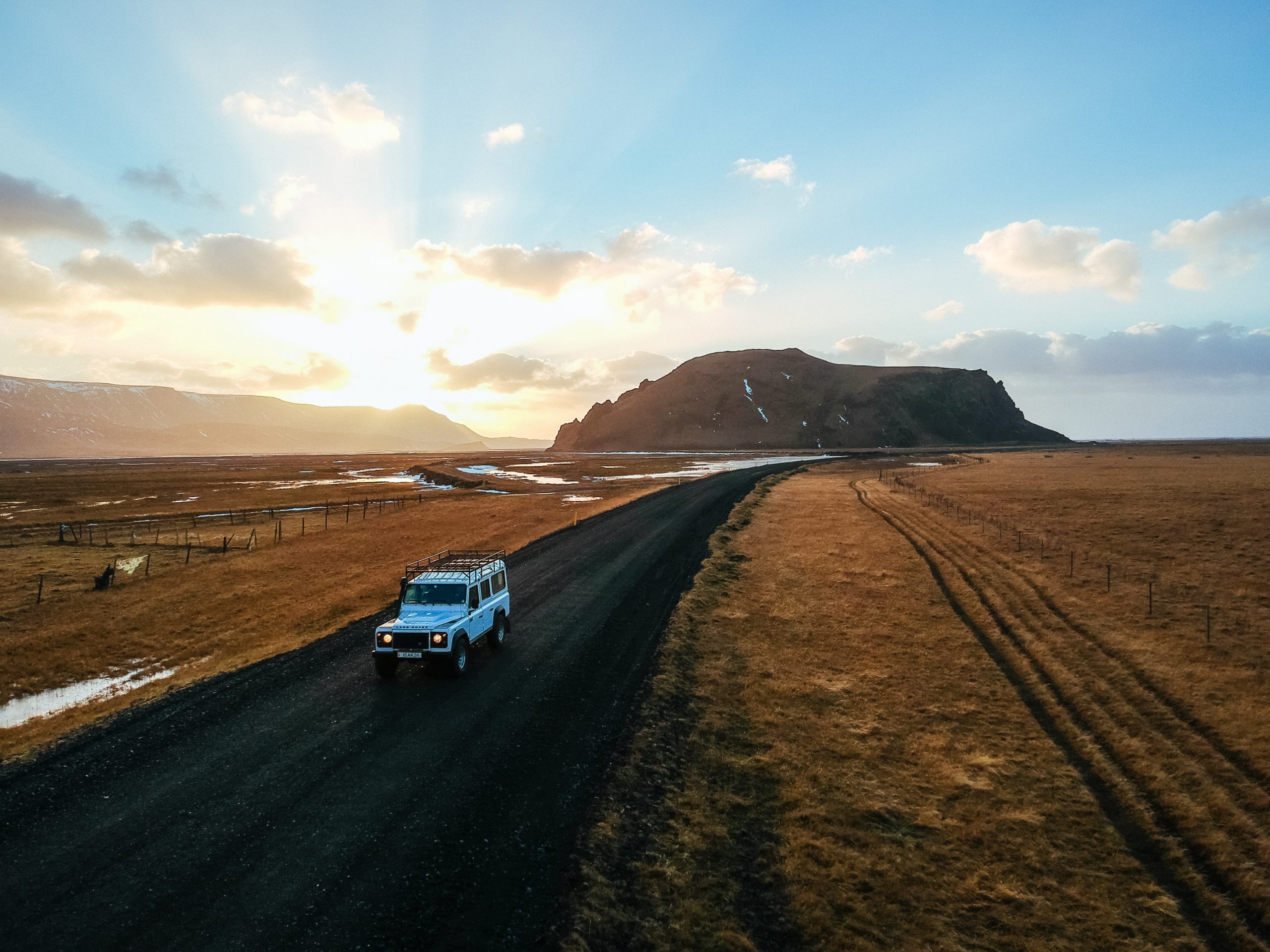 Driving in Iceland