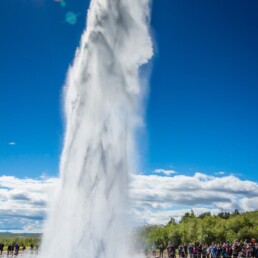 Geyser geothermal area