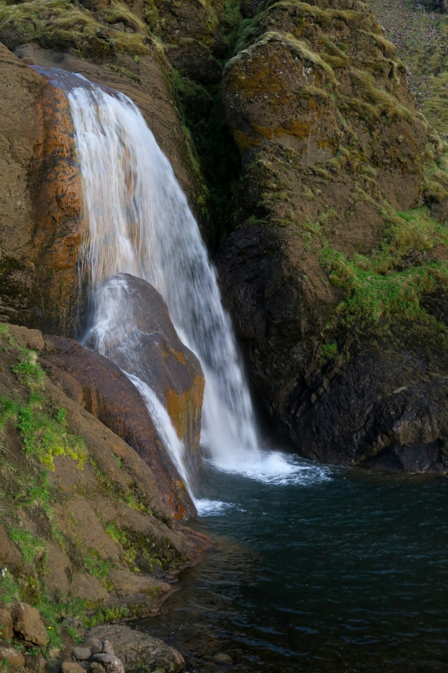 Helgufoss waterfall
