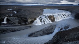 Gjallandifoss Waterfall near Eldgja